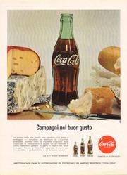 Реклама Coca-Cola (1959),  подлинник 